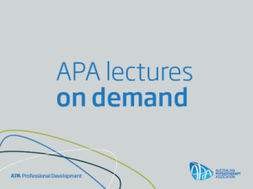 Student Lecture: Physiotherapy in the Hospital