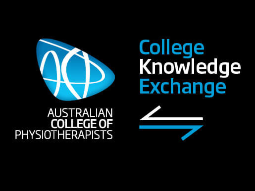 College Knowledge Exchange - Physiotherapy in Cancer Pain Management